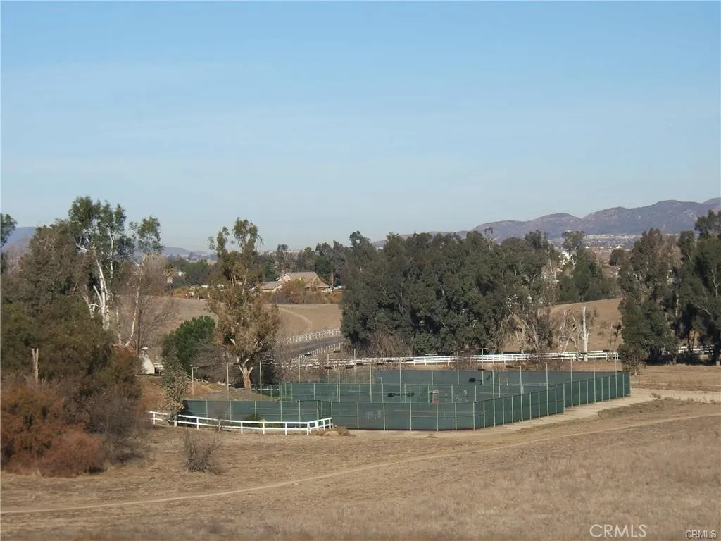 Tennis Court Next To Meadow.  Miles Upon Miles Of Hiking, Biking And Horse Trails Throughout The Meadow