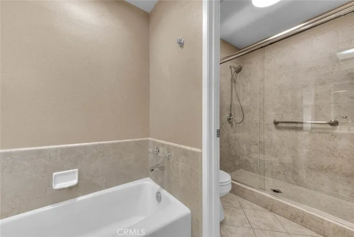 Peek Into Shower/Toilet Area