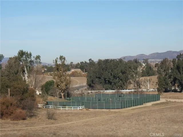 Tennis Court Next To Meadow.  Miles Upon Miles Of Hiking, Biking And Horse Trails Throughout The Meadow