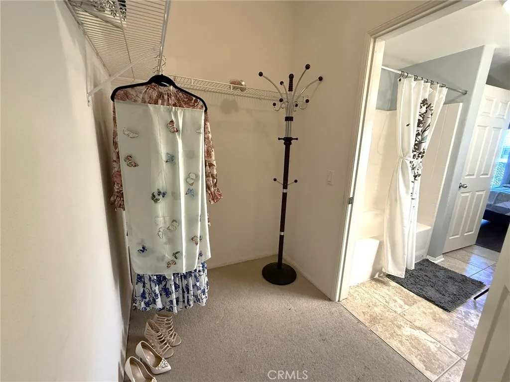 Large walk in closet