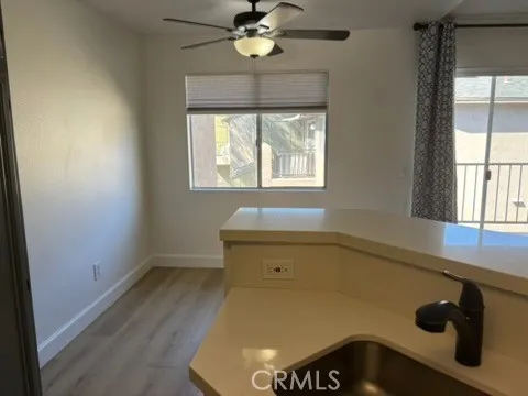 Dining Area With Ceiling Fan