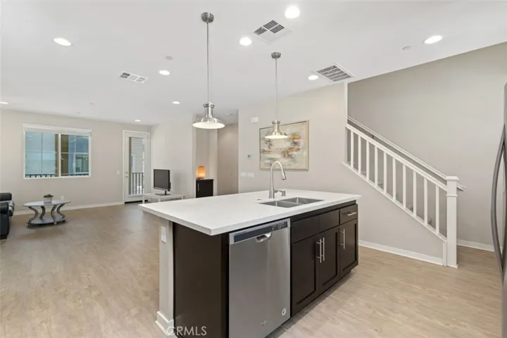 kitchen / living room