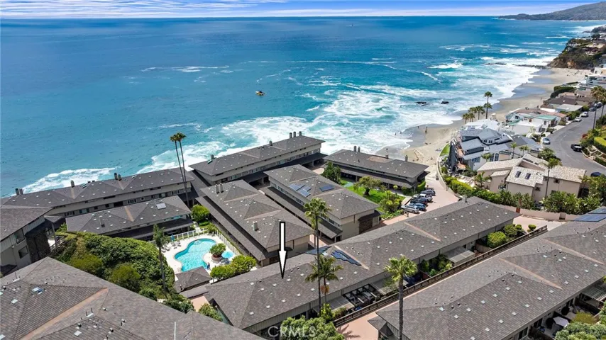 AERIAL VIEW SHOWING VILLA 74 LOCATION