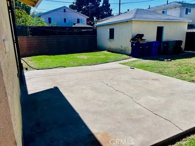 back yard