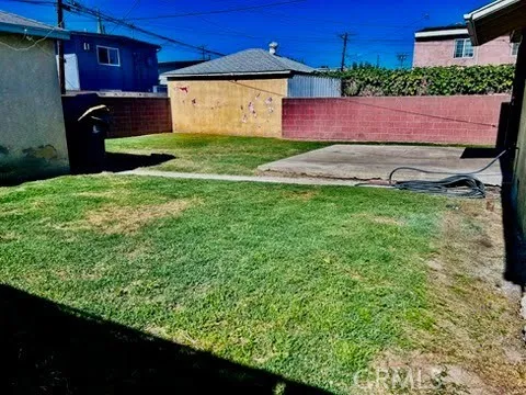 back yard view