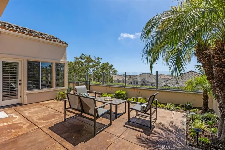 Large patio for entertaining