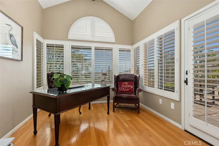 Bonus sun room currently used as an office