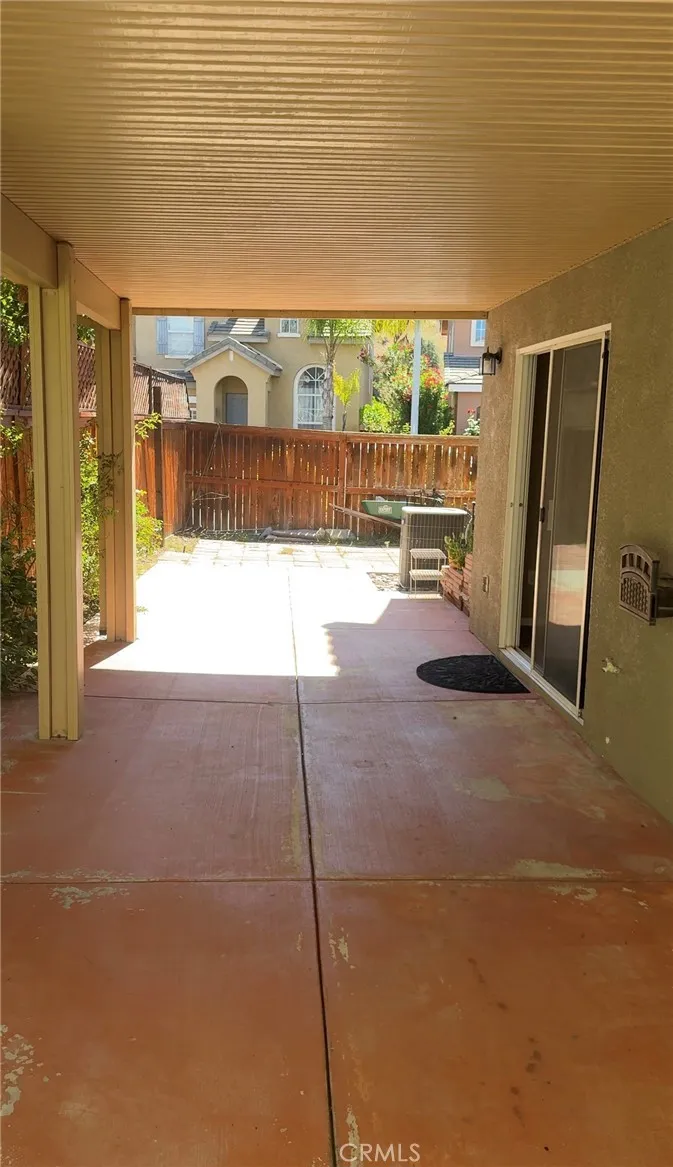 Backyard view