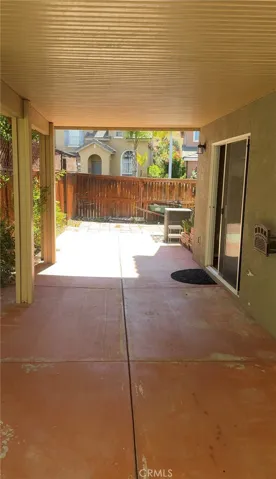 Backyard view
