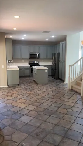 Kitchen view from family room