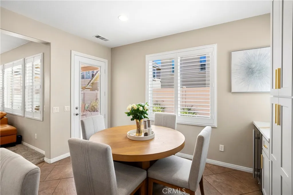 Lots of natural light