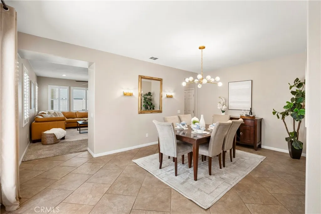 Dining with Door to Kitchen