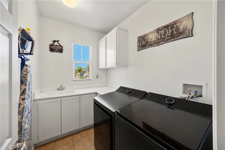 Laundry with sink