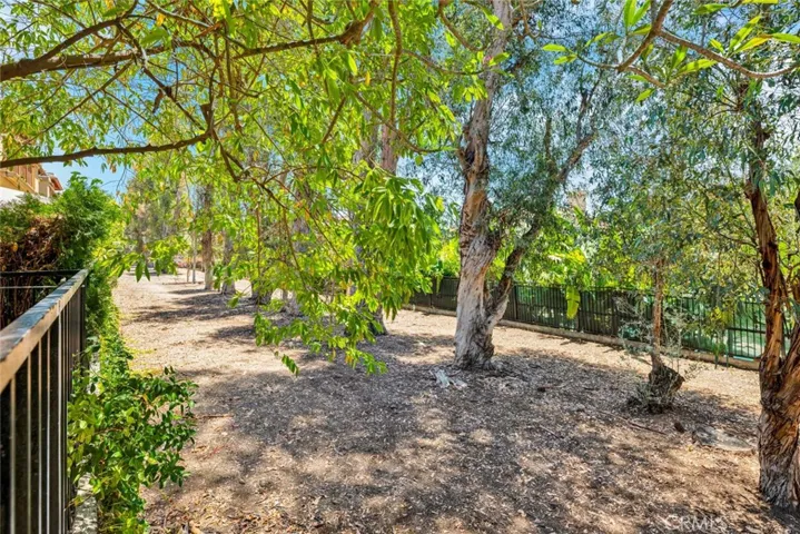 Private walking path provide the perfect backdrop or place for a morning walk.