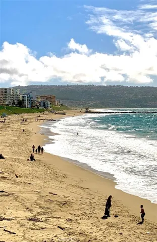 walk to the beach