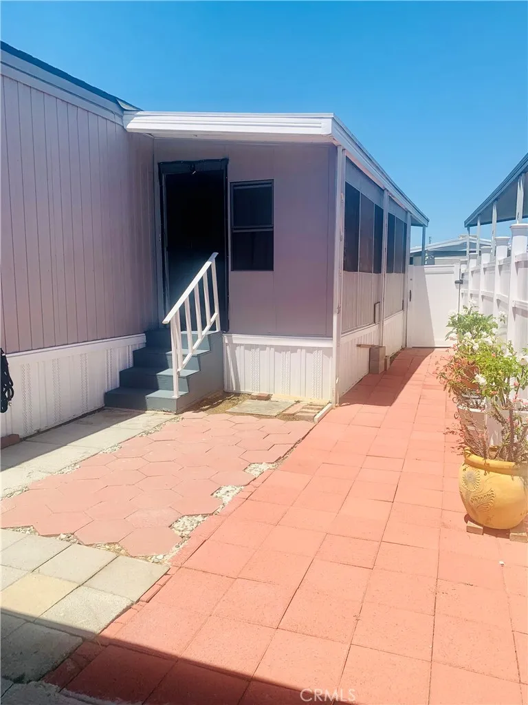 Enclosed patio