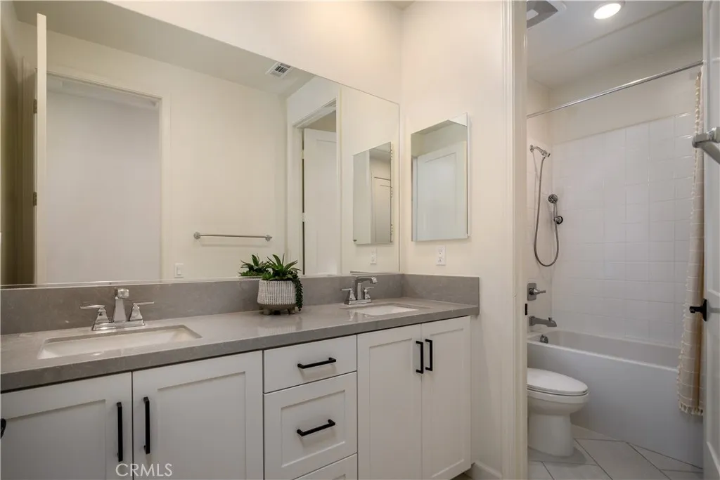 Virtually Staged Guest Bathroom Upstairs