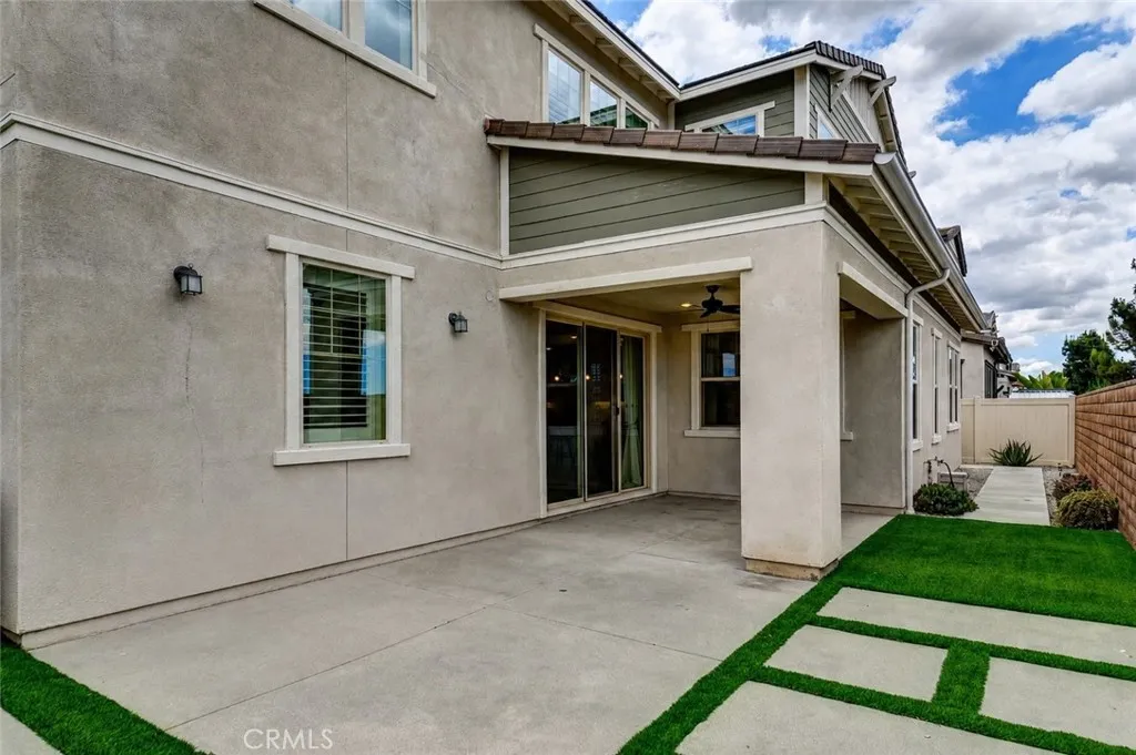 Rear of Home Patio Area