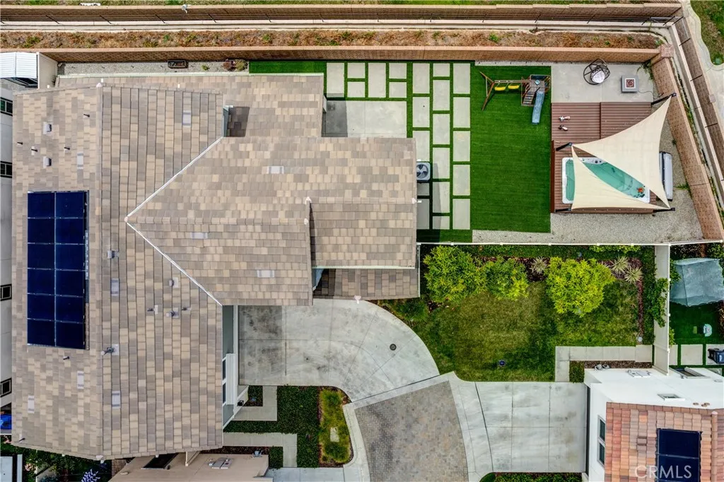 Roof Top Ariel View