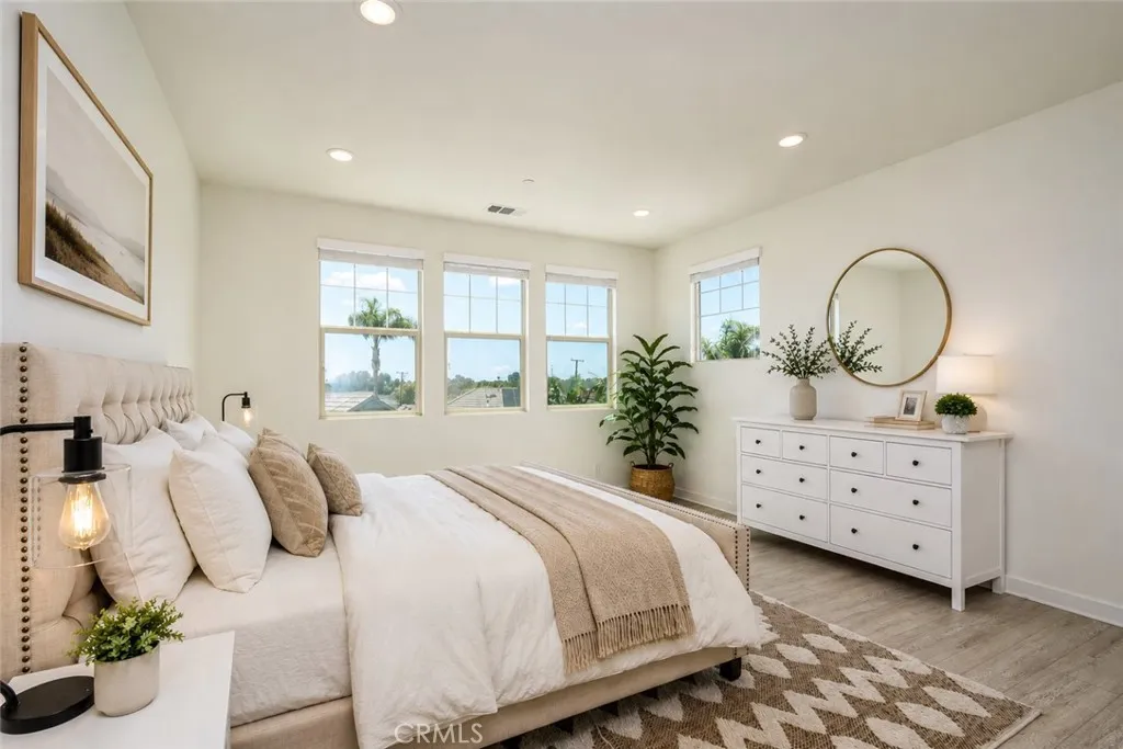 Virtually Staged Primary Bedroom Suite View 2