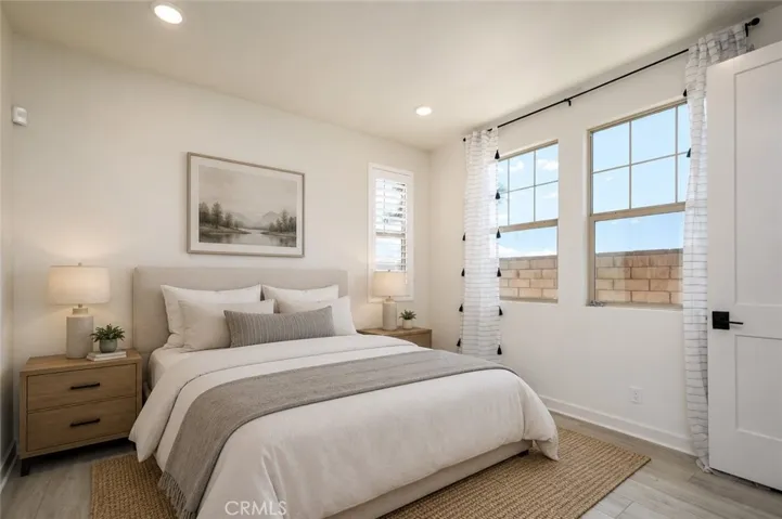 Virtually Staged Downstairs Bedroom View 1