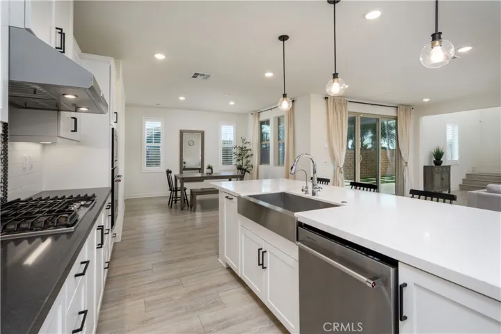Kitchen View to Dining Area
