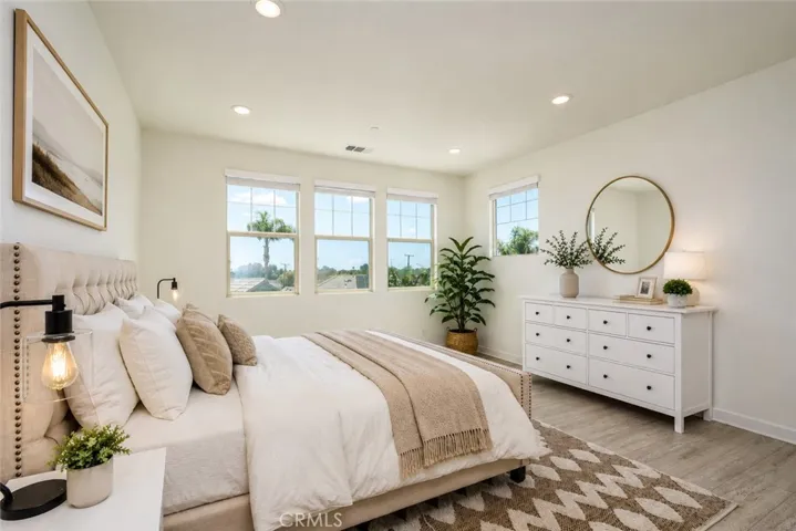 Virtually Staged Primary Bedroom Suite View 2