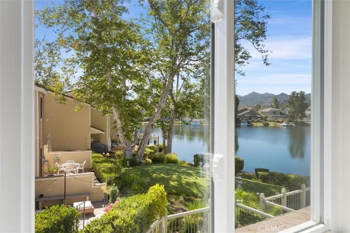 Lake view from second bedroom window