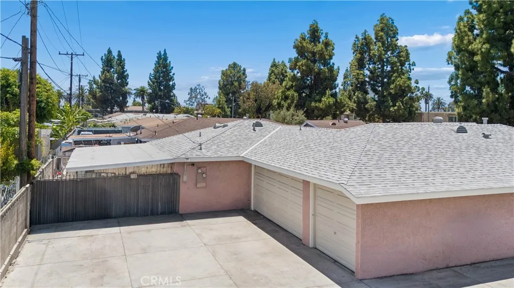 Back of Home + Private Parking Lot