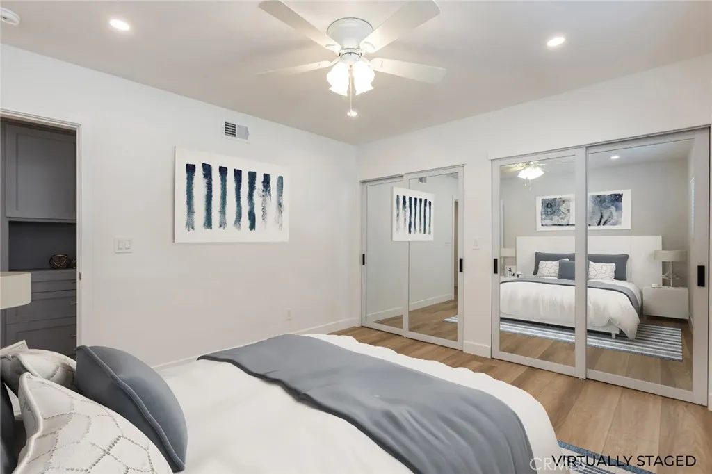 virtually staged bedroom 1