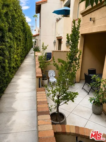 walkway to front door