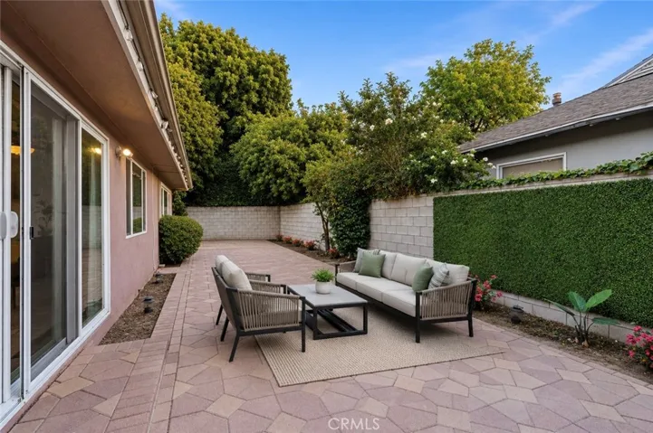 Backyard 
Digitally staged