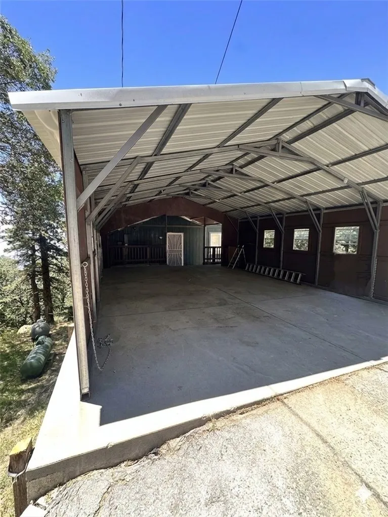 Covered carport