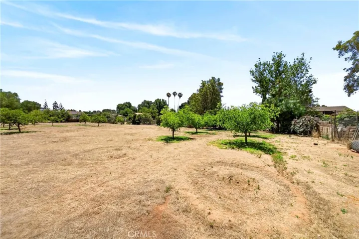 Flat backyard perfect for ADUs.