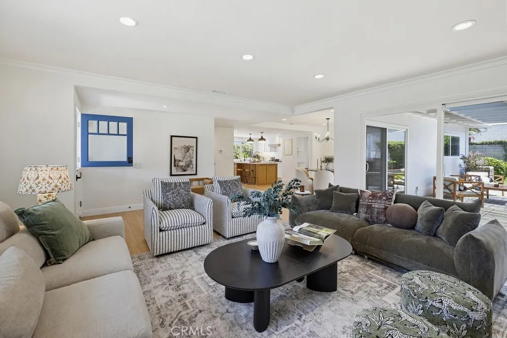 Great Room w/ access to backyard