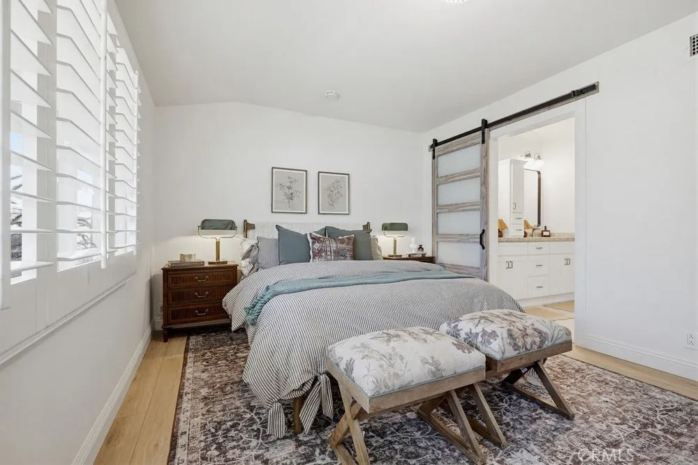 Barn Door to Primary Bath