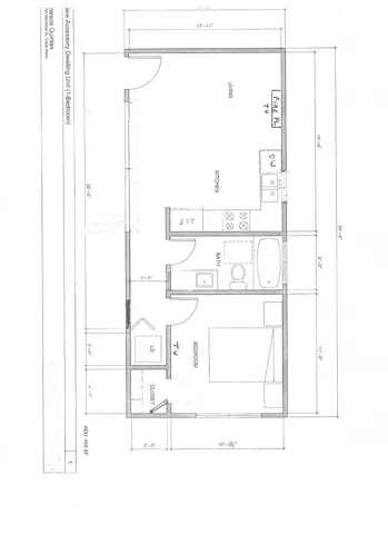 ADU Floor Plan