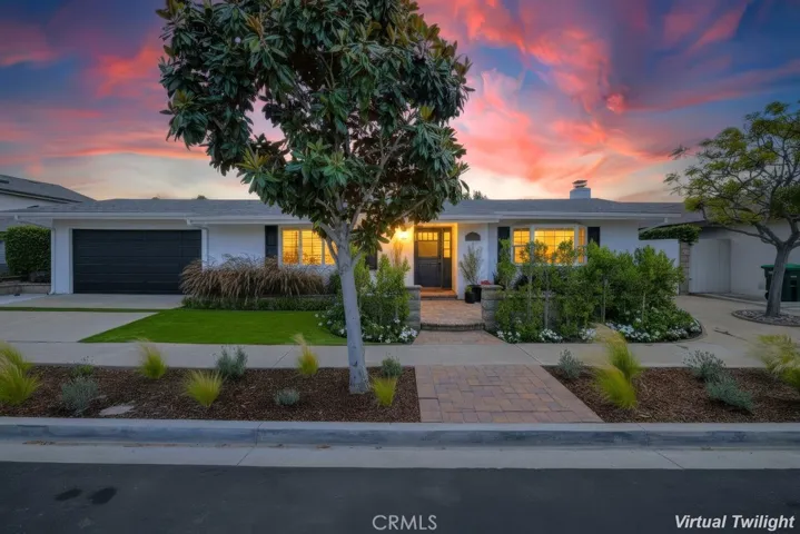 Front of Home w/2 mature trees