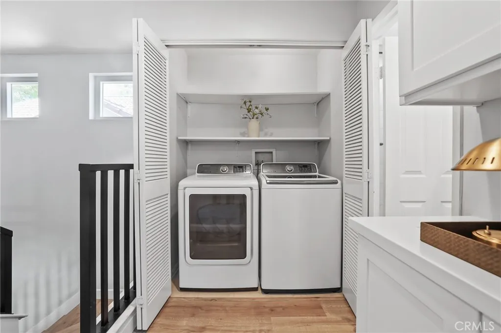 Laundry easy access second floor