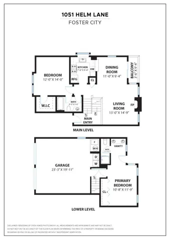 1051 Helm Lane, Foster City, California 94404