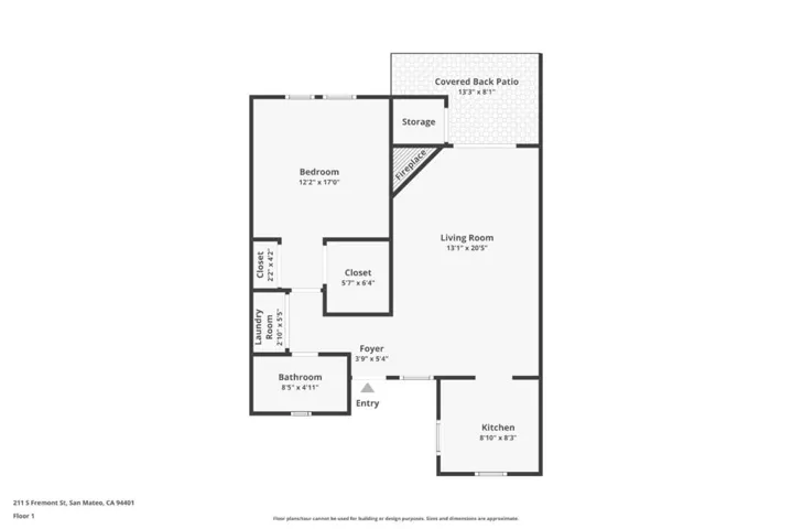 211 S Fremont Street 204, San Mateo, California 94401