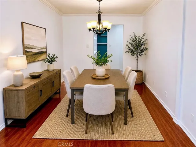 Enhanced dining room picture