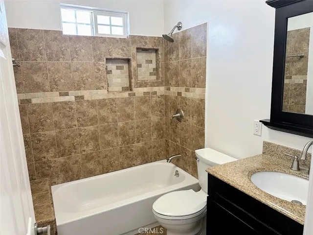 Hallway bathroom