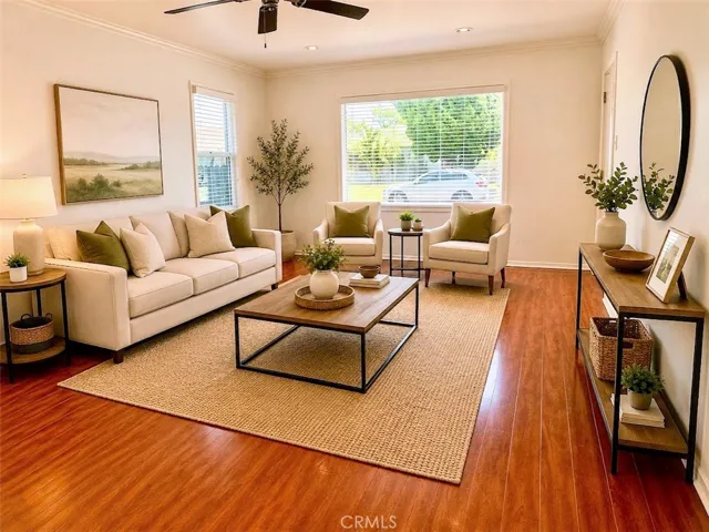 Enhanced living room picture