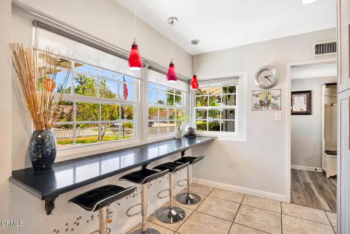 kitchen view to front yard