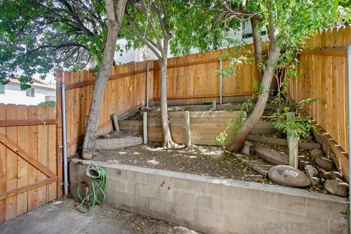 Mature trees adding shade and more privacy!