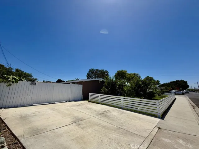 A second driveway with extra parking.