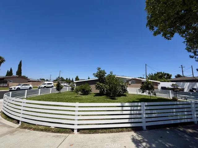 Nice corner lot.