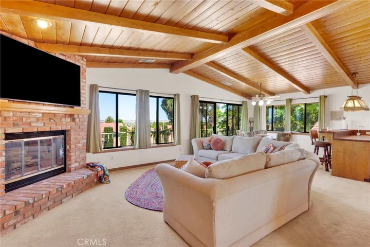 Cozy Loft with Beautiful Brick Fireplace