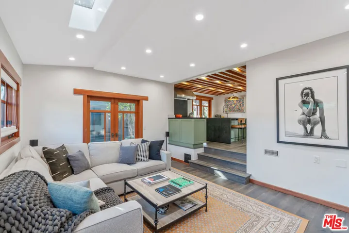 Living Room Opens to the Backy